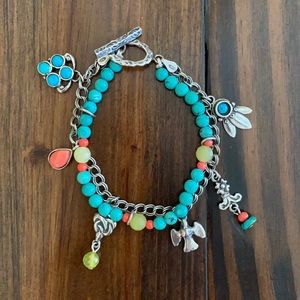 Artisan Sundance Sterling Silver Charm Bracelet